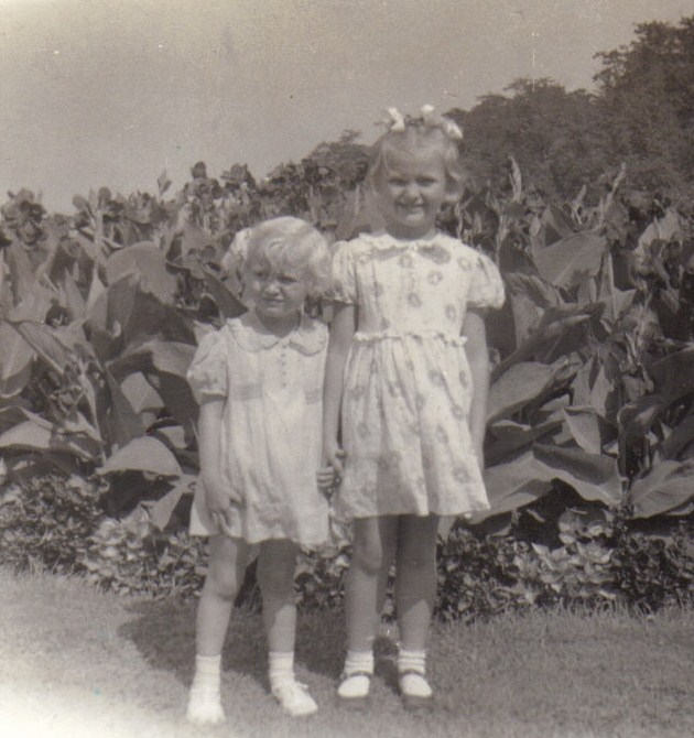 Patricia and Barbara Byers, c.1939