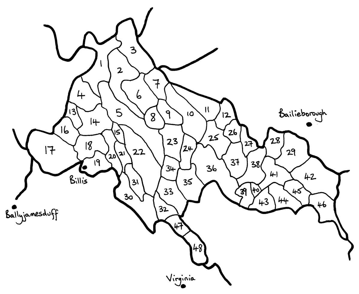 Townlands of Killinkere, Co. Cavan